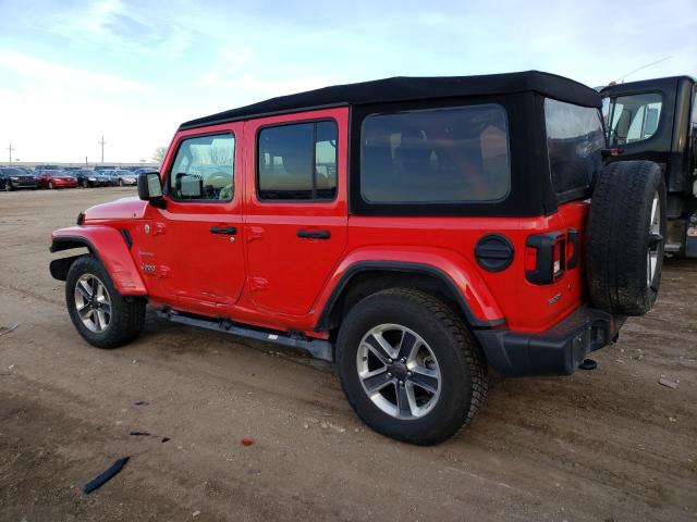 Image 2 of 2018 JEEP WRANGLER UNLIMITED SAHARA 2018 with VIN 1C4HJXENXJW328764