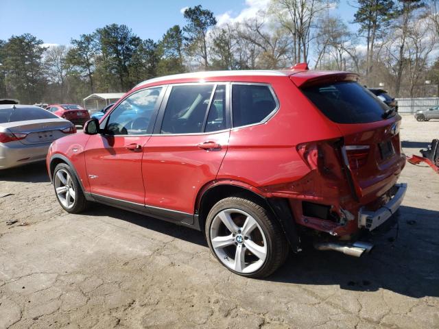 Image 2 of 2017 BMW X3 SDRIVE28I 2017 with VIN 5UXWZ7C38H0X42008