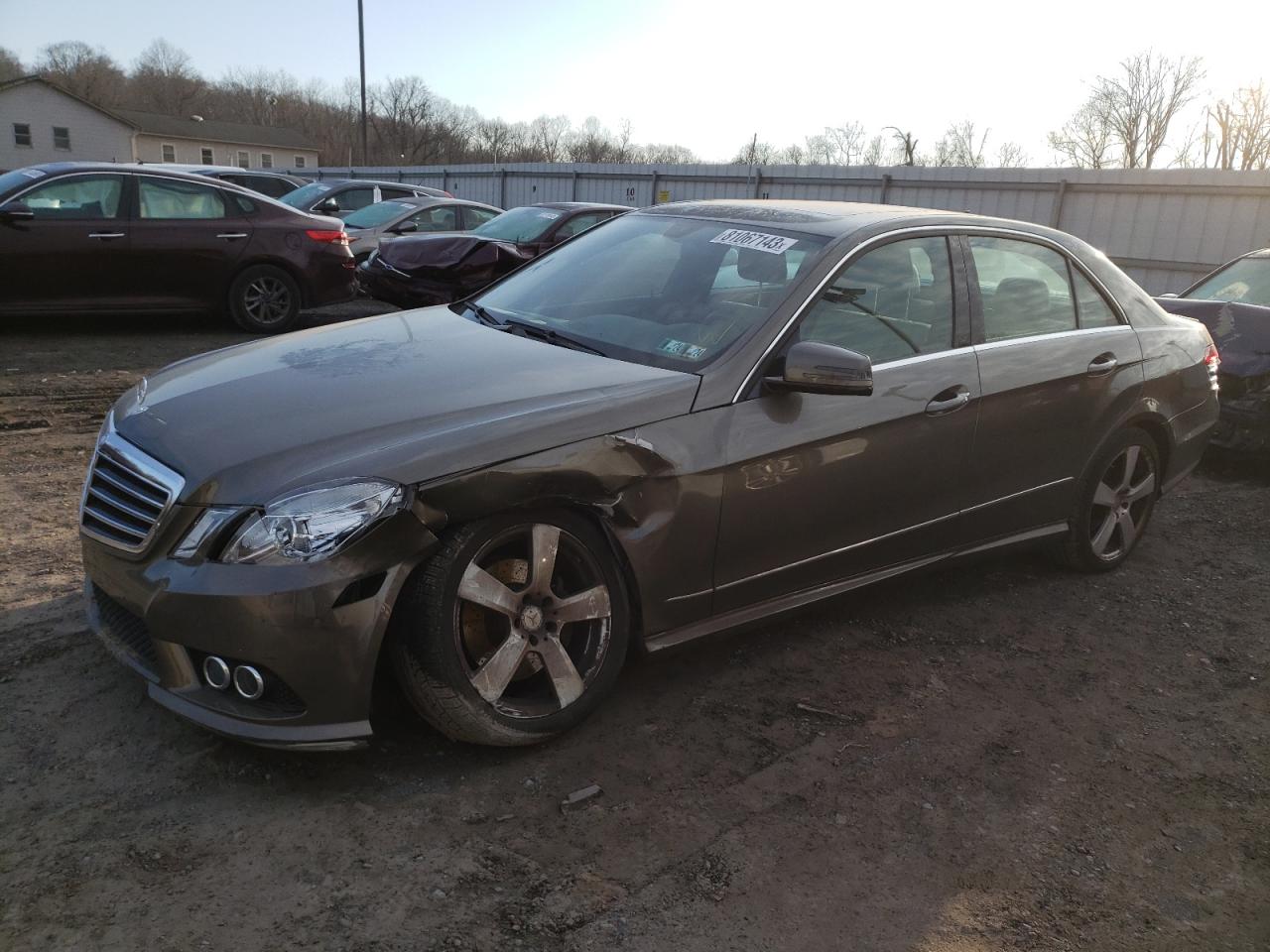 Image 1 of 2010 MERCEDES-BENZ E 350 4MATIC 2010 with VIN WDDHF8HB7AA058971