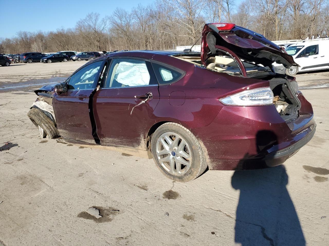 Изображение 2 2013 FORD FUSION SE 2013 с VIN 3FA6P0HR6DR283699