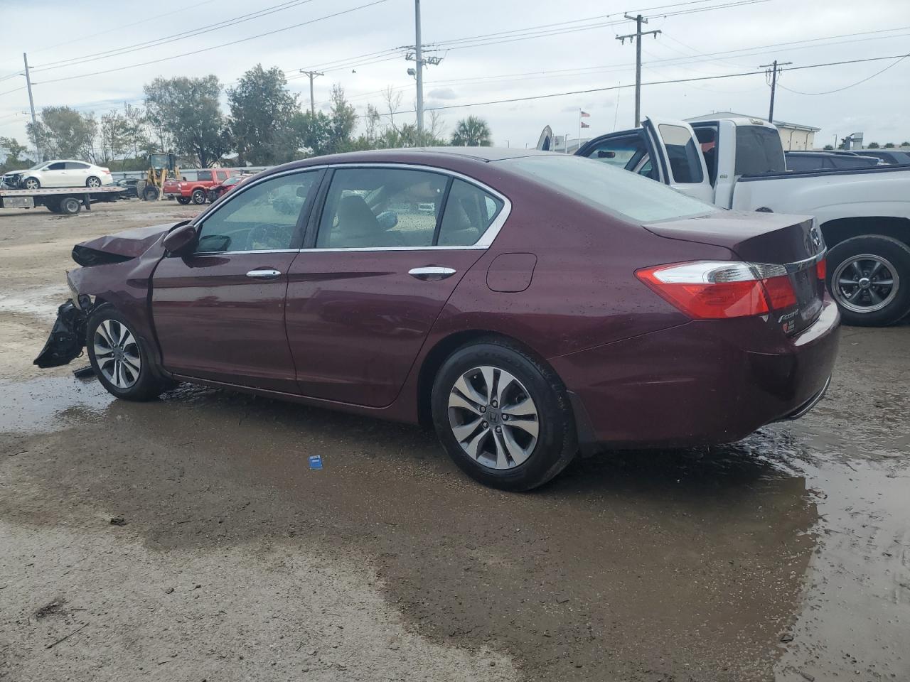 Image 2 of 2014 HONDA ACCORD LX 2014 with VIN 1HGCR2F34EA272456