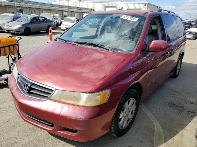 Image 1 of 2002 HONDA ODYSSEY EXL 2002 with VIN 2HKRL189X2H577714