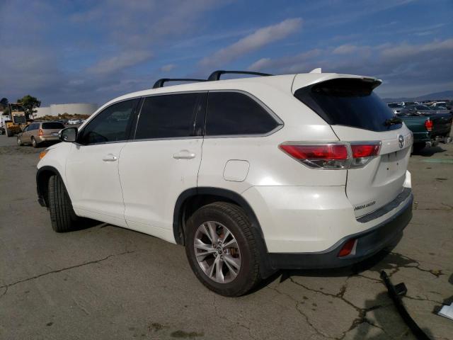 Изображение 2 2016 TOYOTA HIGHLANDER LE 2016 с VIN 5TDZKRFH6GS171278