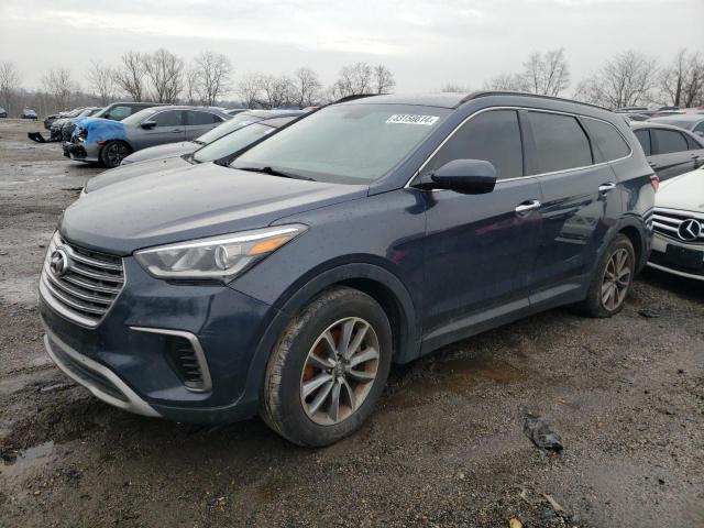 Image 1 of 2017 HYUNDAI SANTA FE SE 2017 with VIN KM8SM4HF7HU223570