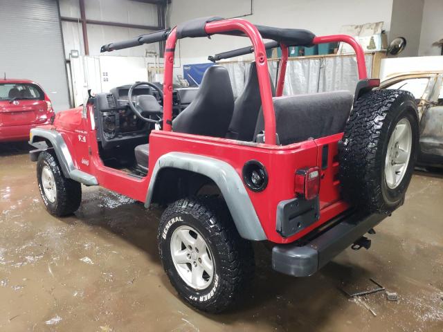 Image 2 of 2002 JEEP WRANGLER / TJ X 2002 with VIN 1J4FA39S62P771273
