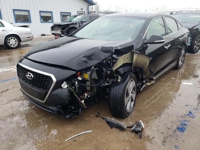 Изображение 1 2017 HYUNDAI SONATA HYBRID 2017 с VIN KMHE34L18HA044628