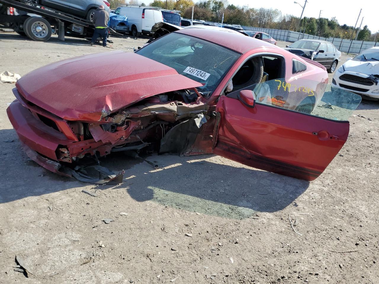 Image 1 of 2010 FORD MUSTANG  2010 with VIN 1ZVBP8AN6A5155084