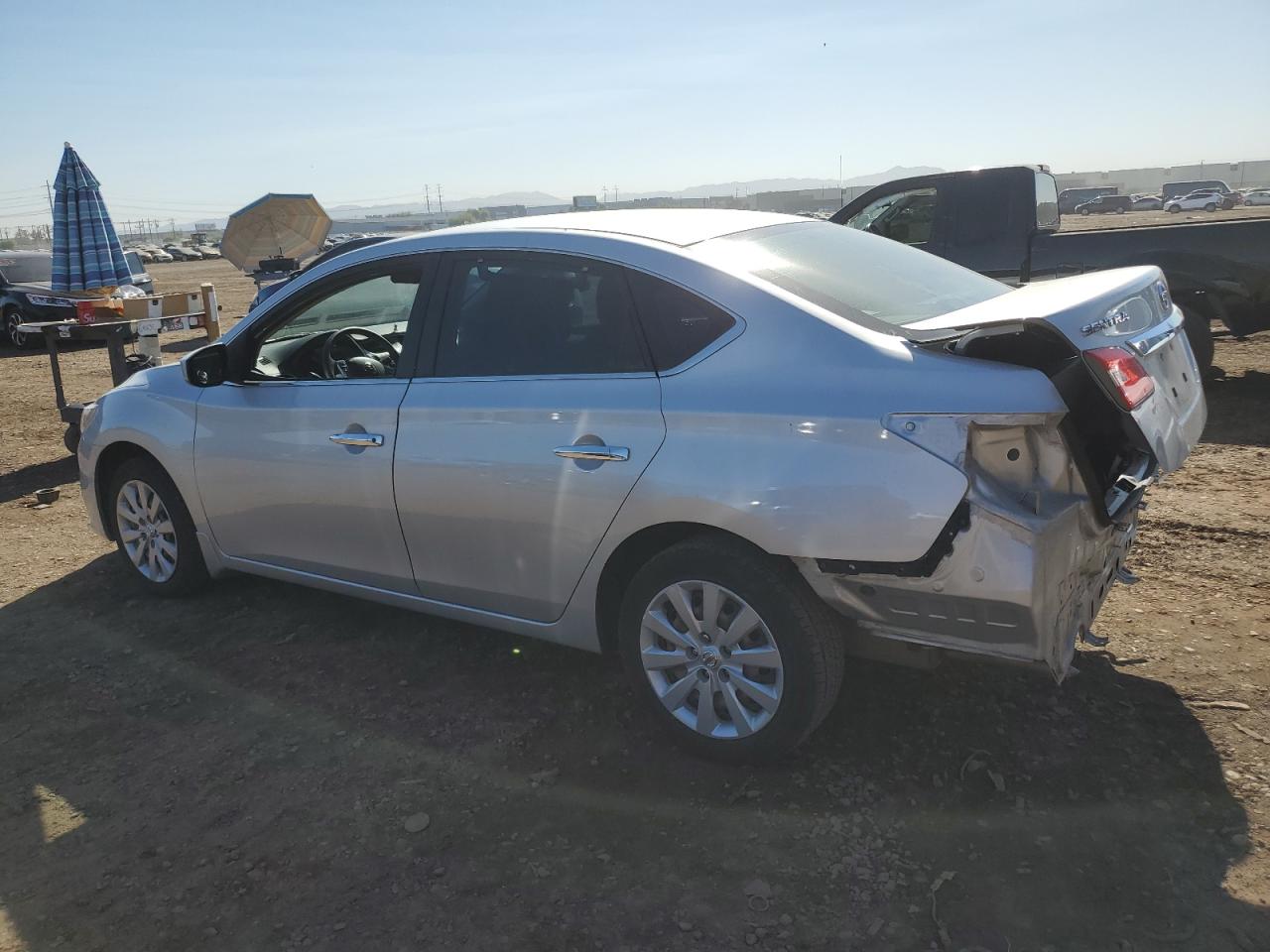 Image 2 of 2016 NISSAN SENTRA S 2016 with VIN 3N1AB7AP9GL684632