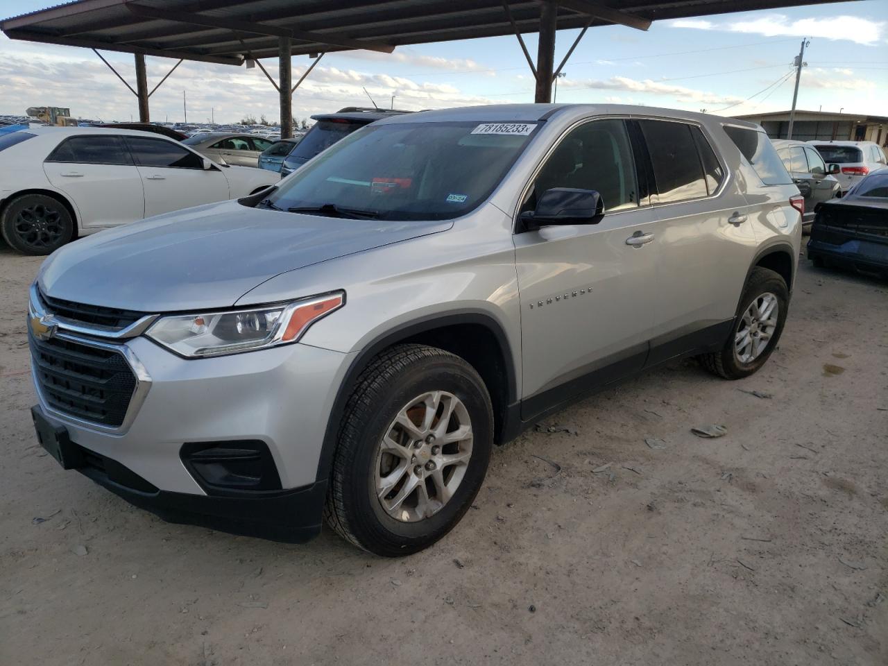 Изображение 1 2019 CHEVROLET TRAVERSE LS 2019 с VIN 1GNERFKW6KJ219114