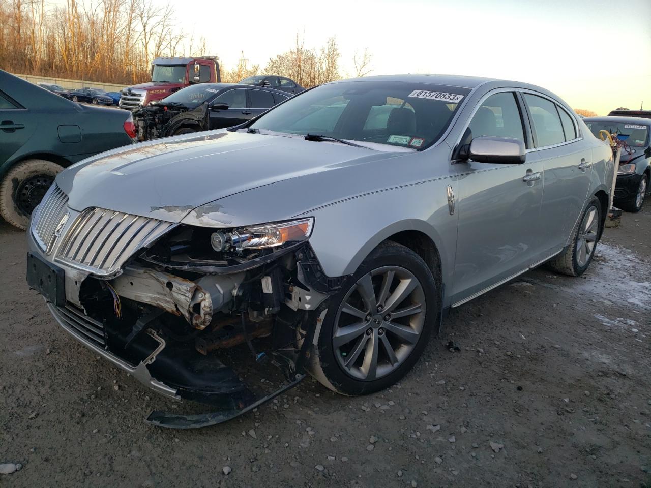 Image 1 of 2012 LINCOLN MKS  2012 with VIN 1LNHL9ER5CG805425