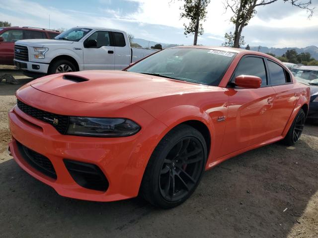 Image 1 of 2022 DODGE CHARGER SCAT PACK 2022 with VIN 2C3CDXGJ3NH122142