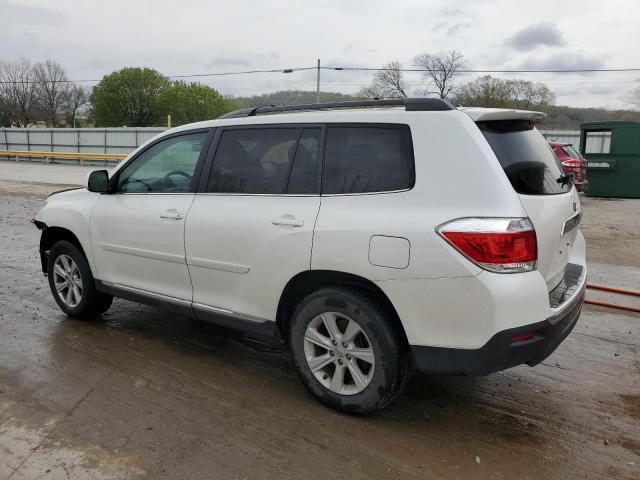 Image 2 of 2012 TOYOTA HIGHLANDER BASE 2012 with VIN 5TDZK3EH4CS058213
