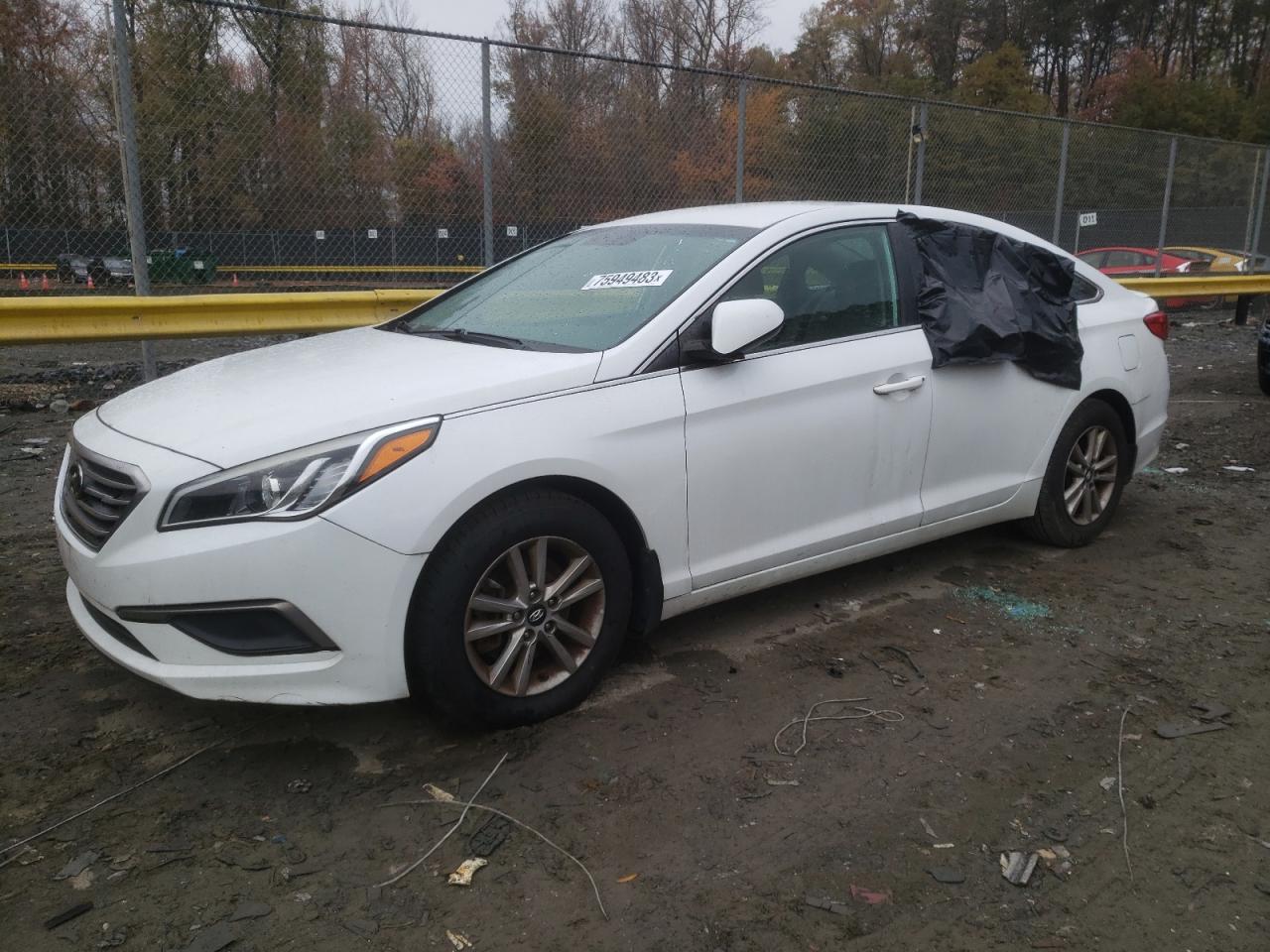 Изображение 1 2016 HYUNDAI SONATA SE 2016 с VIN 5NPE24AF0GH302198