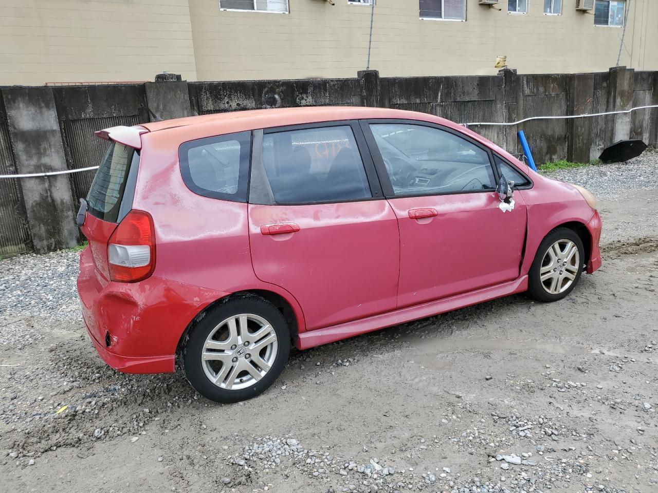 Image 3 of 2007 HONDA FIT S 2007 with VIN JHMGD38677S029411
