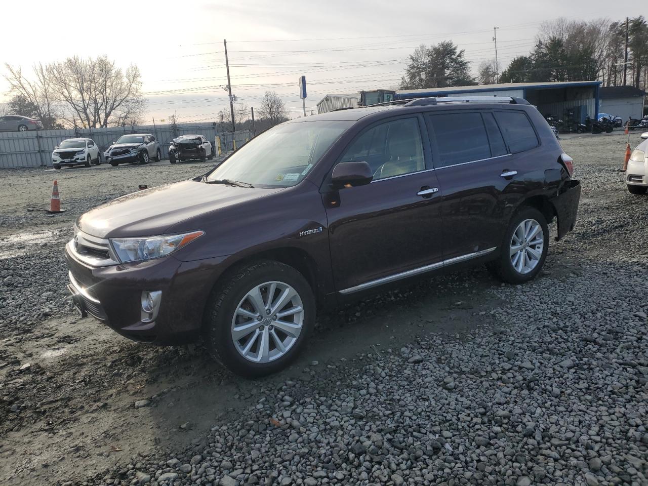 Obraz 1 z 2013 TOYOTA HIGHLANDER HYBRID LIMITED 2013 z VIN JTEDC3EH0D2011630