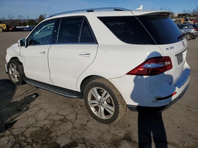 Image 2 of 2014 MERCEDES-BENZ ML 350 4MATIC 2014 with VIN 4JGDA5HB7EA426539