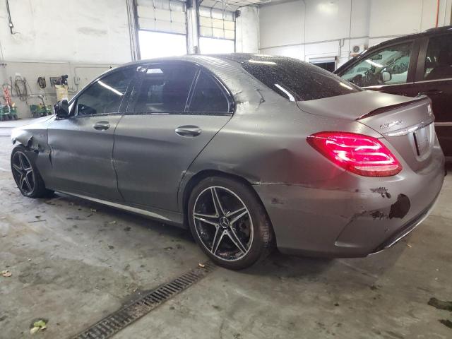 Image 2 of 2018 MERCEDES-BENZ C 43 4MATIC AMG 2018 with VIN 55SWF6EB1JU256655