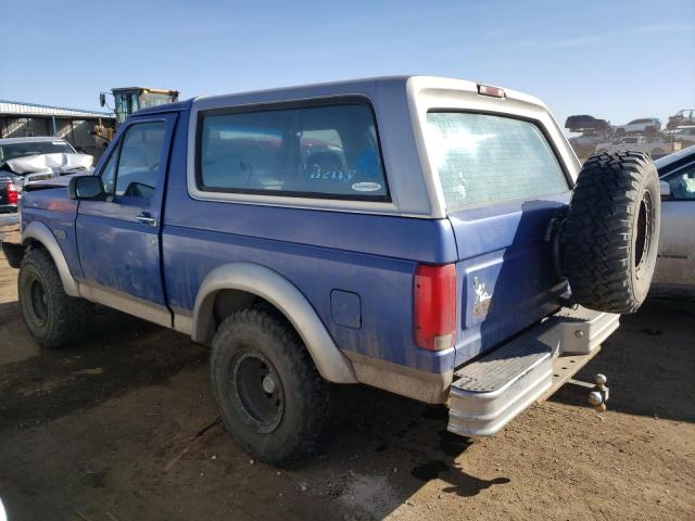 Image 2 of 1996 FORD BRONCO U100 1996 with VIN 1FMEU15NXTLB51849