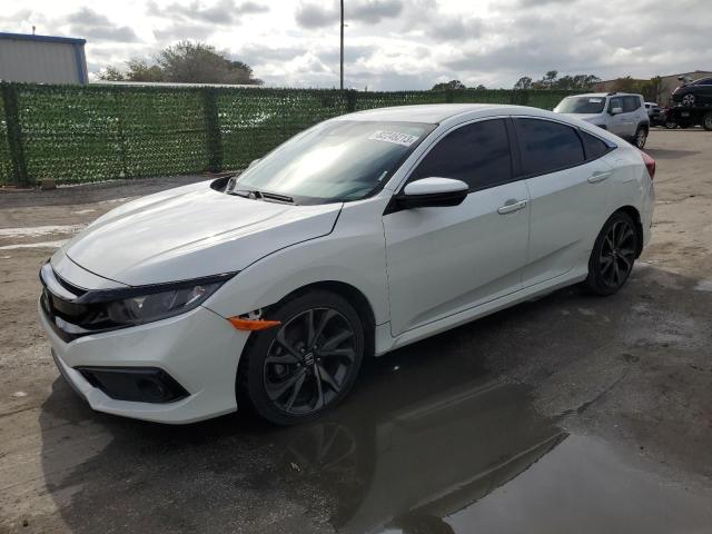 Image 1 of 2020 HONDA CIVIC SPORT 2020 with VIN 2HGFC2F83LH582624