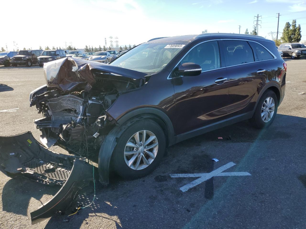 Изображение 1 2018 KIA SORENTO LX 2018 с VIN 5XYPG4A31JG344314