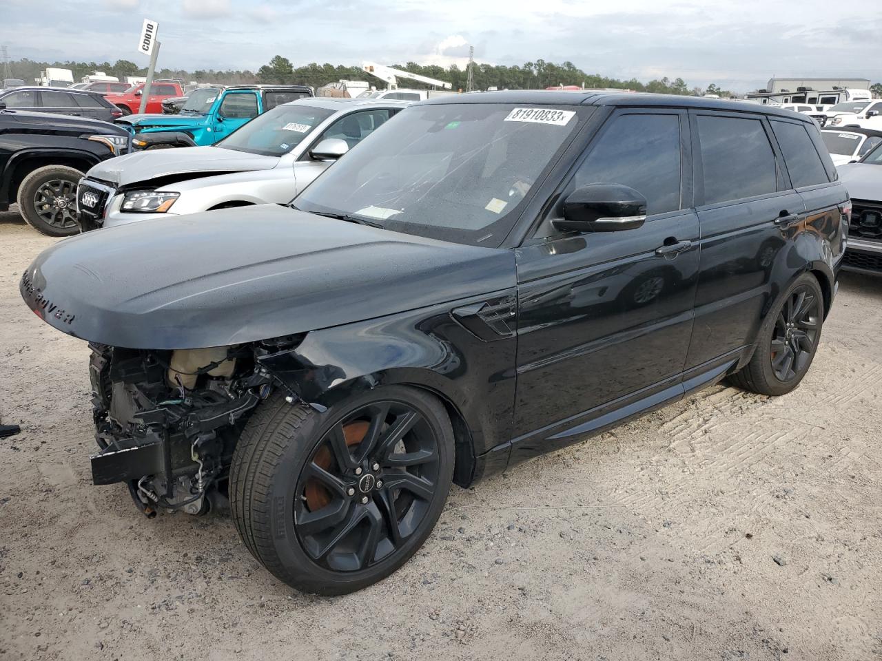 Image 1 of 2019 LAND ROVER RANGE ROVER SPORT HSE 2019 with VIN SALWR2RV7KA826649