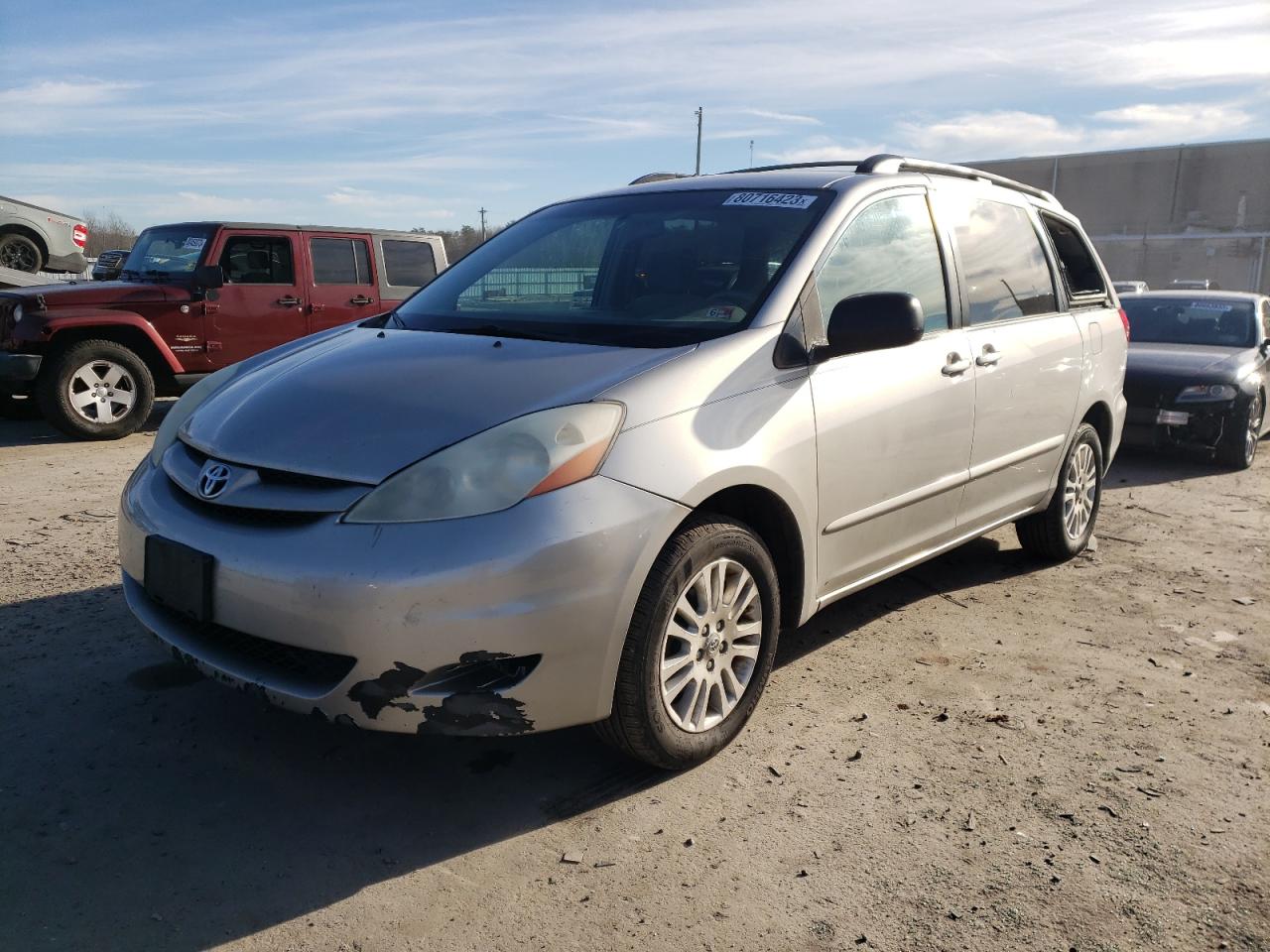 Image 1 of 2008 TOYOTA SIENNA LE 2008 with VIN 5TDBK23C08S012923