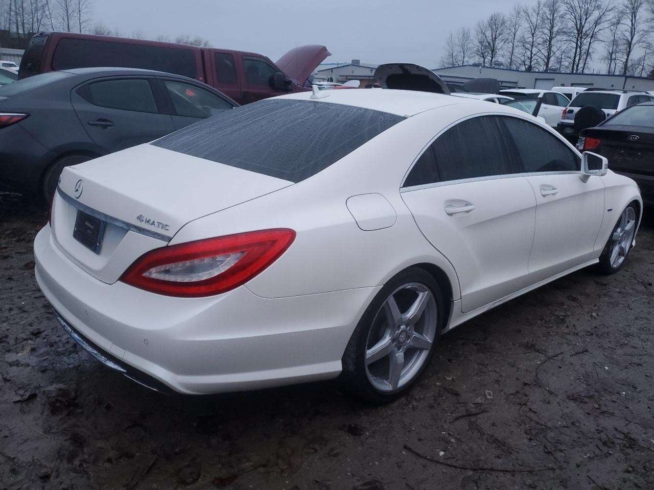 Image 3 of 2012 MERCEDES-BENZ CLS 550 4MATIC 2012 with VIN WDDLJ9BB7CA056180