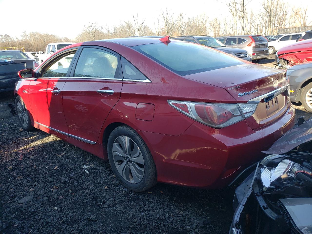 Image 2 of 2013 HYUNDAI SONATA HYBRID 2013 with VIN KMHEC4A4XDA082000