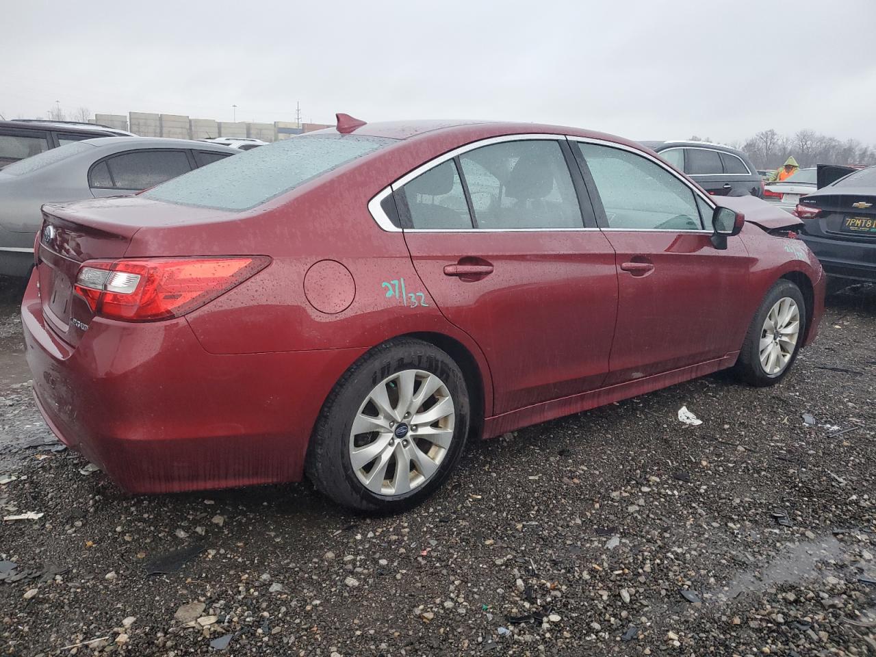 Image 3 of 2016 SUBARU LEGACY 2.5I PREMIUM 2016 with VIN 4S3BNBC63G3038031