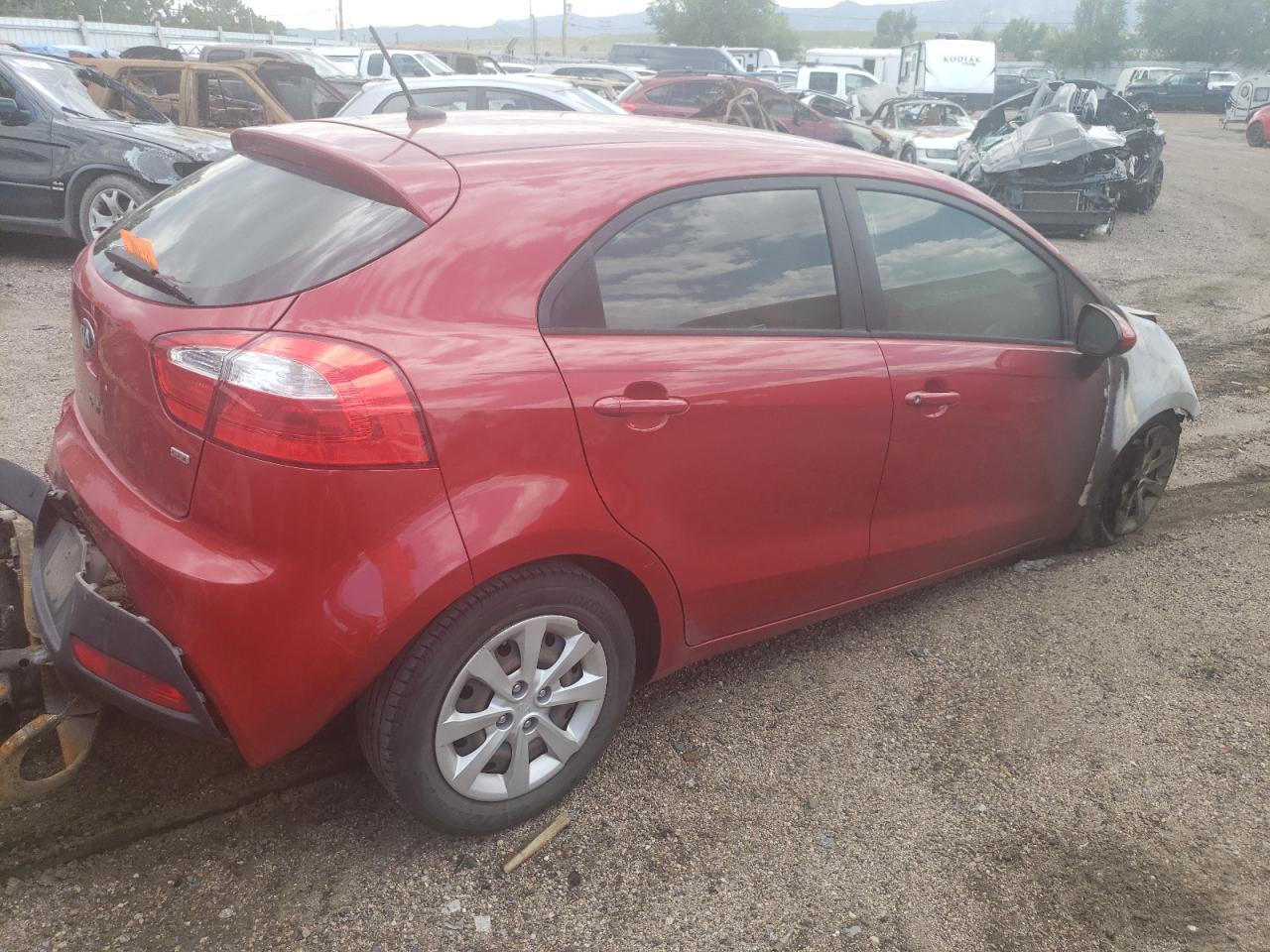 Изображение 3 2014 KIA RIO LX 2014 с VIN KNADM5A32E6410781
