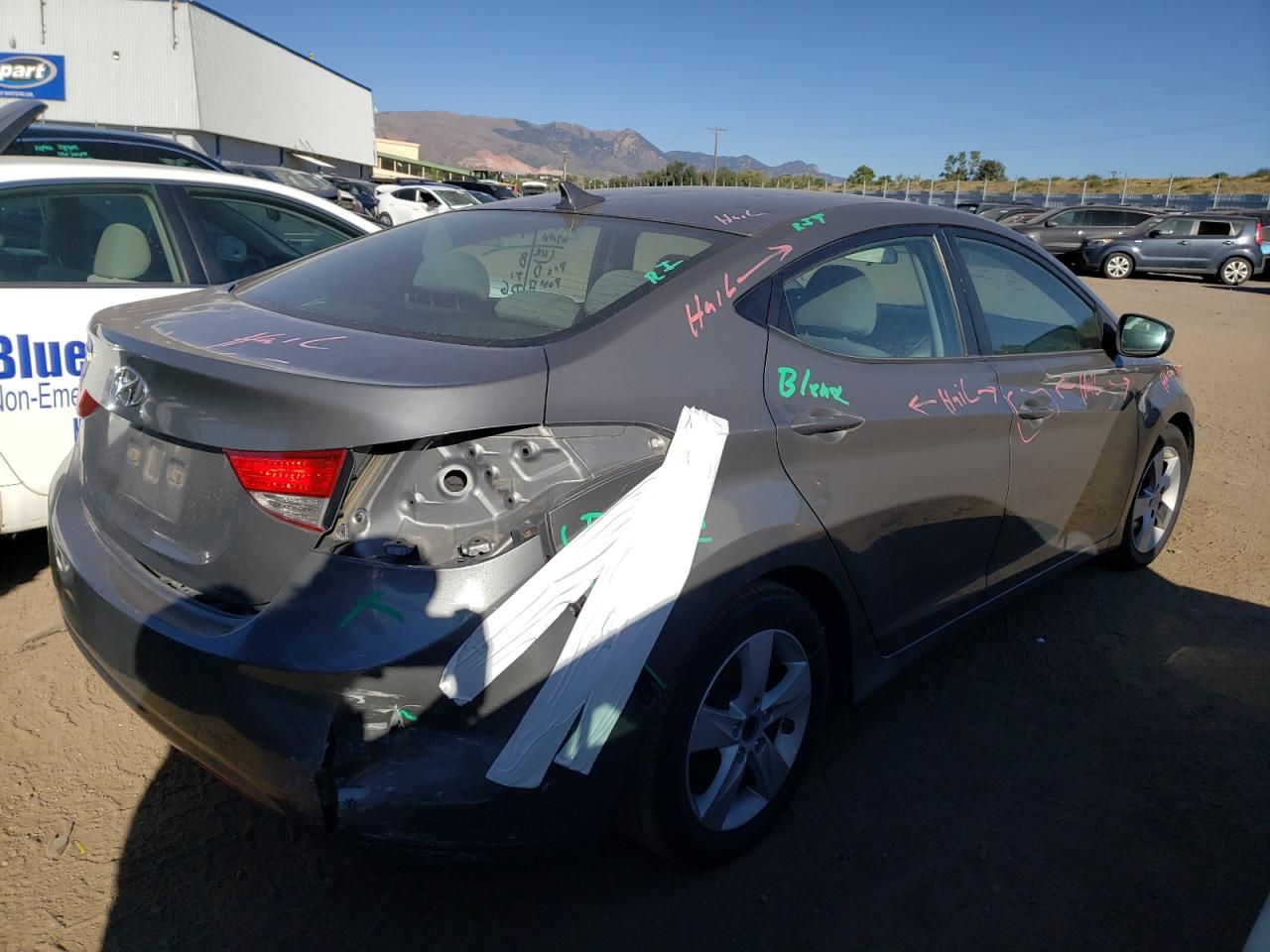 Изображение 3 2013 HYUNDAI ELANTRA GLS 2013 с VIN 5NPDH4AE5DH318796
