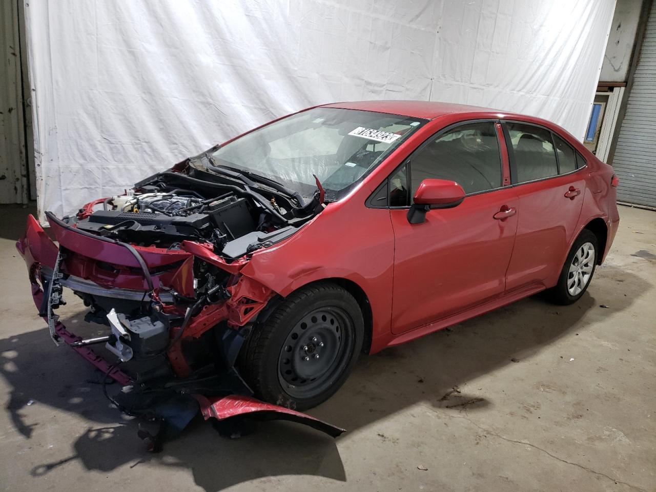 Image 1 of 2020 TOYOTA COROLLA LE 2020 with VIN JTDEPRAE4LJ043111