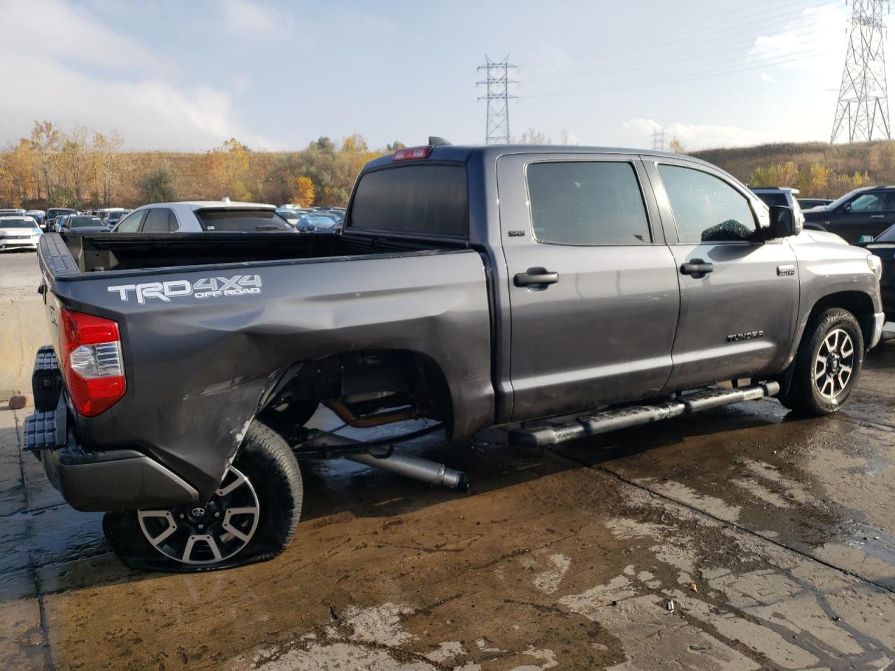 Obraz 3 z 2021 TOYOTA TUNDRA CREWMAX SR5 2021 z VIN 5TFDY5F13MX038164
