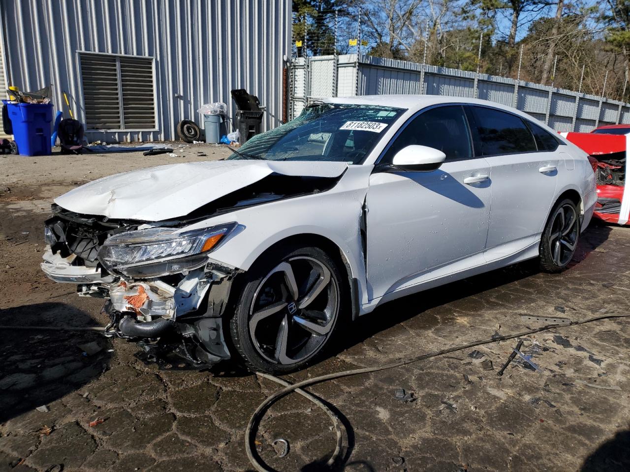Изображение 1 2019 HONDA ACCORD SPORT 2019 с VIN 1HGCV1F33KA053327