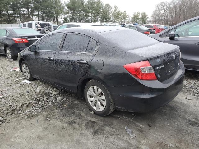 Image 2 of 2012 HONDA CIVIC LX 2012 with VIN 19XFB2F53CE371751
