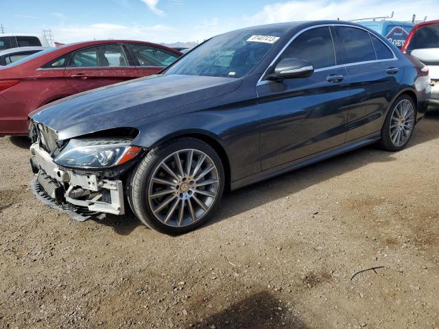 Image 1 of 2015 MERCEDES-BENZ C 300 2015 with VIN 55SWF4JB4FU081903