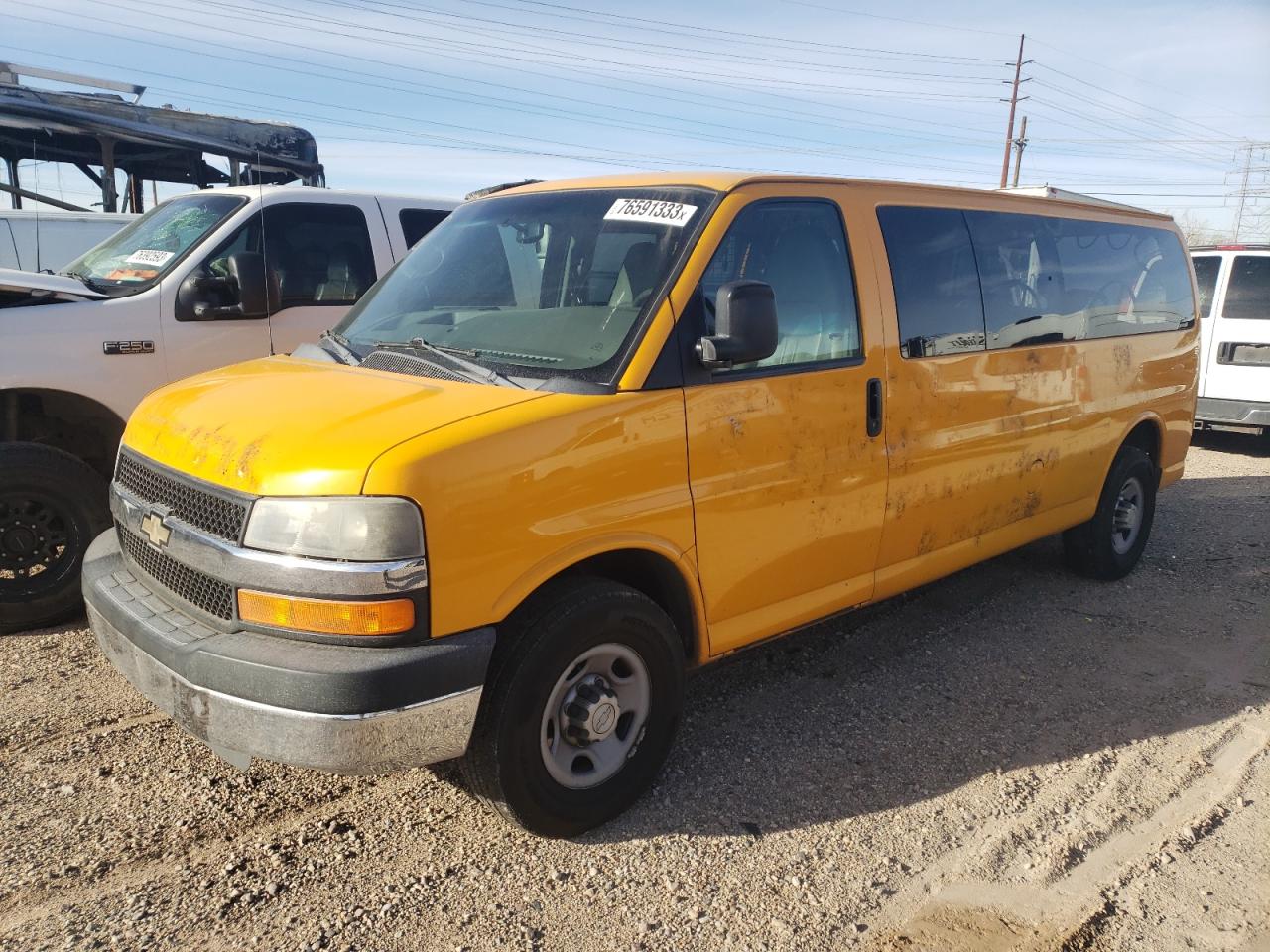 Image 1 of 2015 CHEVROLET EXPRESS G3500  2015 with VIN 1GCZGUCF9F1110137