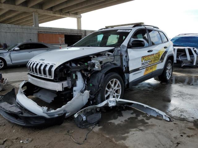 Image 1 of 2016 JEEP CHEROKEE SPORT 2016 with VIN 1C4PJLAB3GW346984