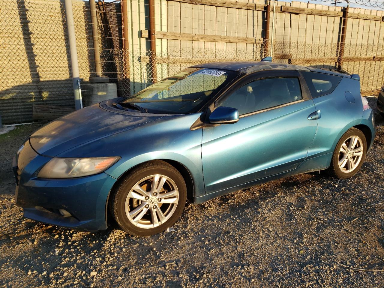 Image 1 of 2012 HONDA CR-Z EX 2012 with VIN JHMZF1C64CS002790