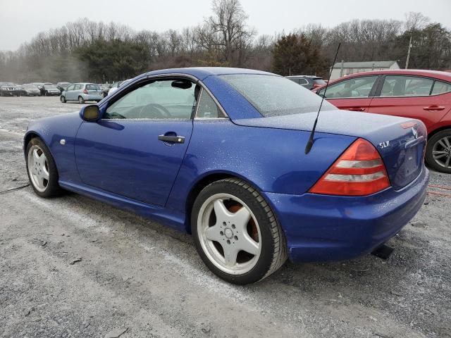 Изображение 2 2000 MERCEDES-BENZ SLK-CLASS 230 KOMPRESSOR 2000 с VIN WDBKK47F8YF157528