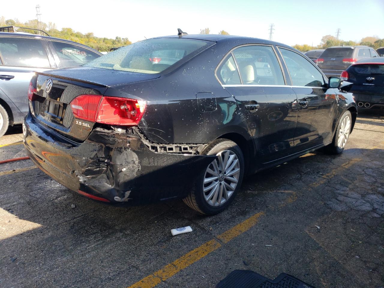 Image 3 of 2013 VOLKSWAGEN JETTA SEL 2013 with VIN 3VWLP7AJXDM415593