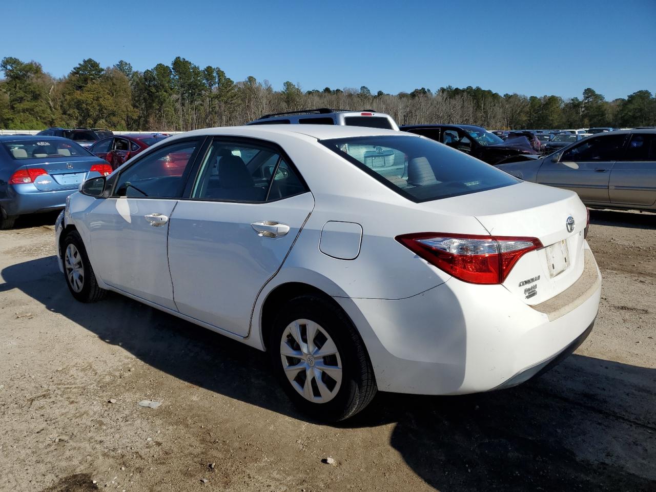 Image 2 of 2014 TOYOTA COROLLA L 2014 with VIN 2T1BURHE2EC116220