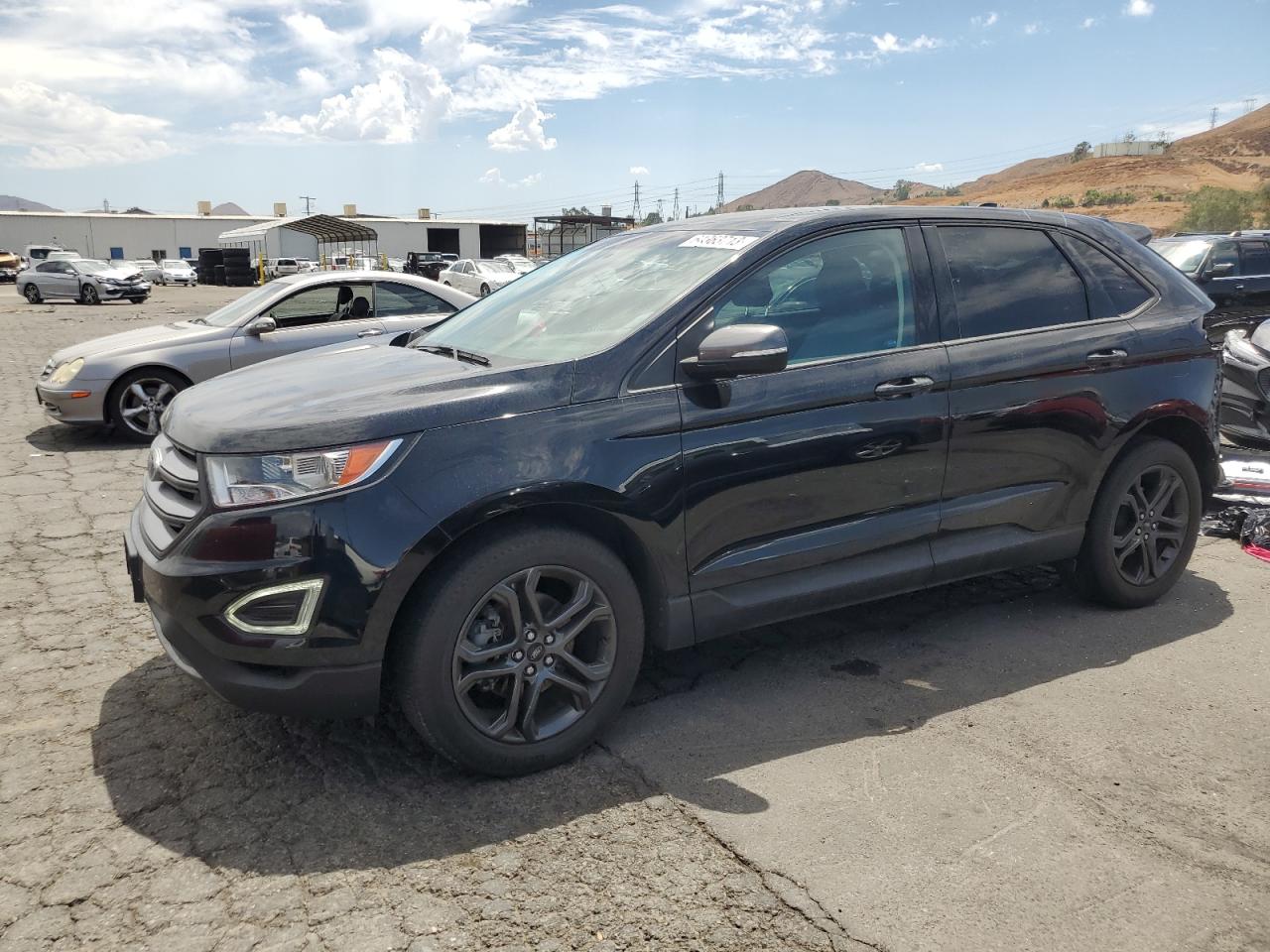 Image 1 of 2018 FORD EDGE SEL 2018 with VIN 2FMPK3J95JBB79686