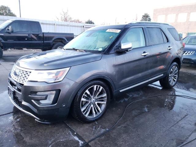 Image 1 of 2016 FORD EXPLORER PLATINUM 2016 with VIN 1FM5K8HTXGGC71688
