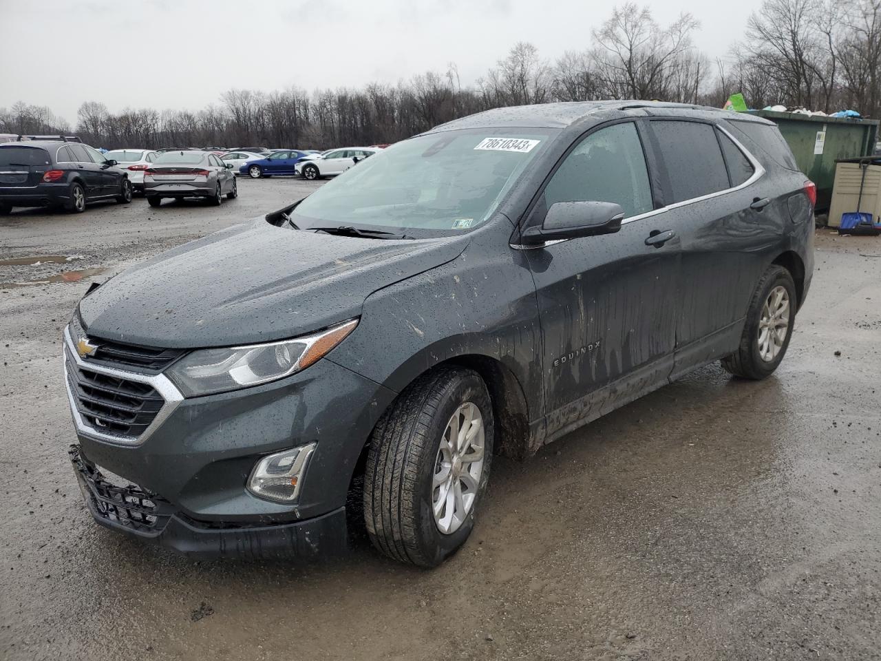 Image 1 of 2019 CHEVROLET EQUINOX LT 2019 with VIN 3GNAXTEV0KS669863
