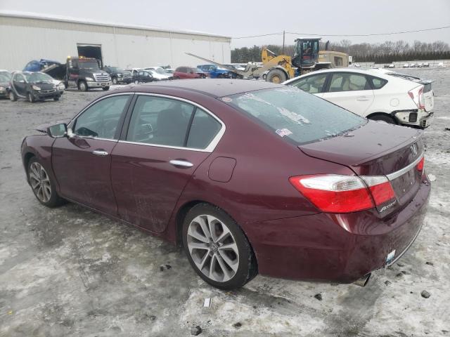 Image 2 of 2014 HONDA ACCORD SPORT 2014 with VIN 1HGCR2F59EA140133