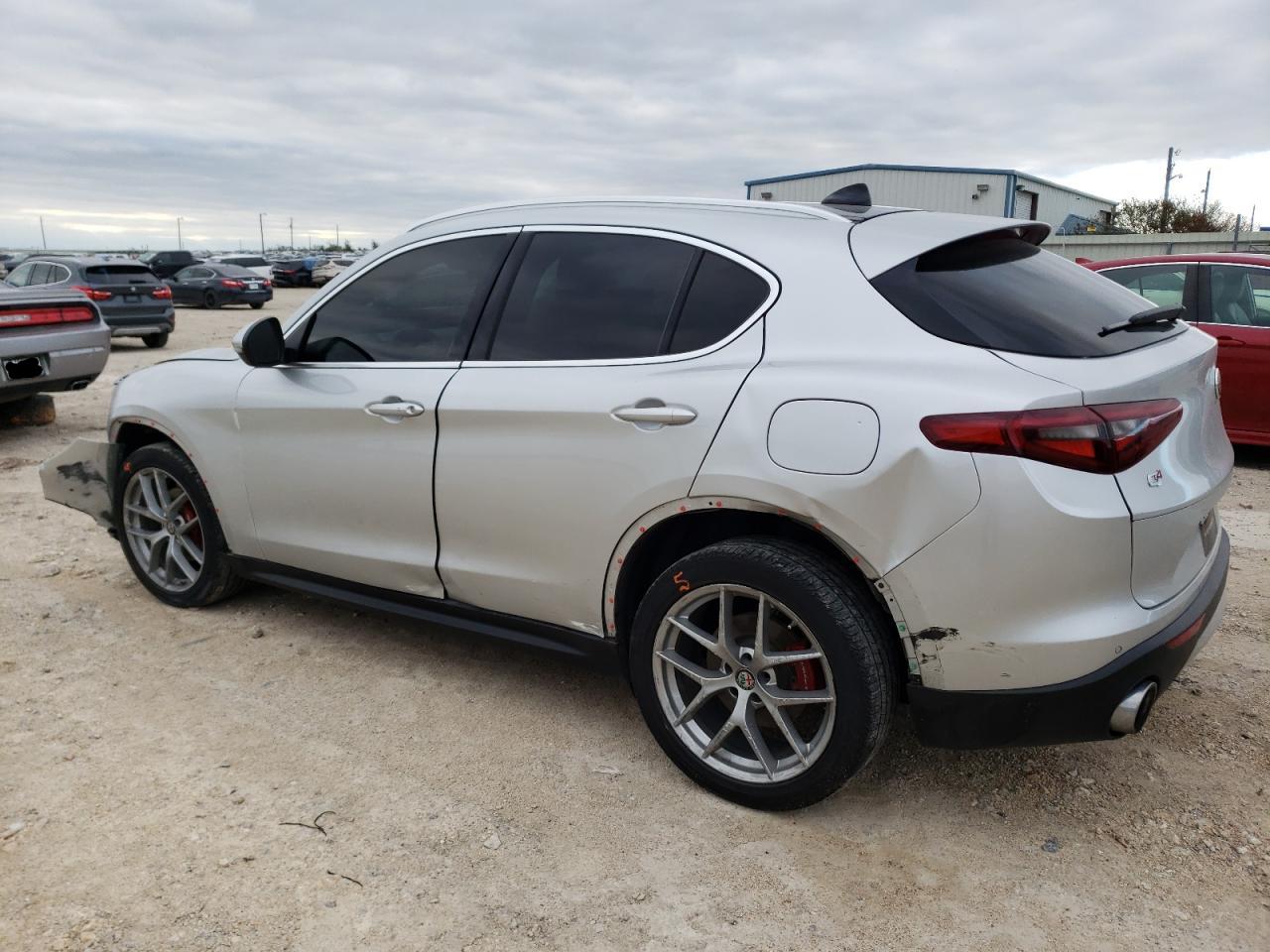 Image 2 of 2019 ALFA ROMEO STELVIO TI 2019 with VIN ZASPAKBN6K7C33897