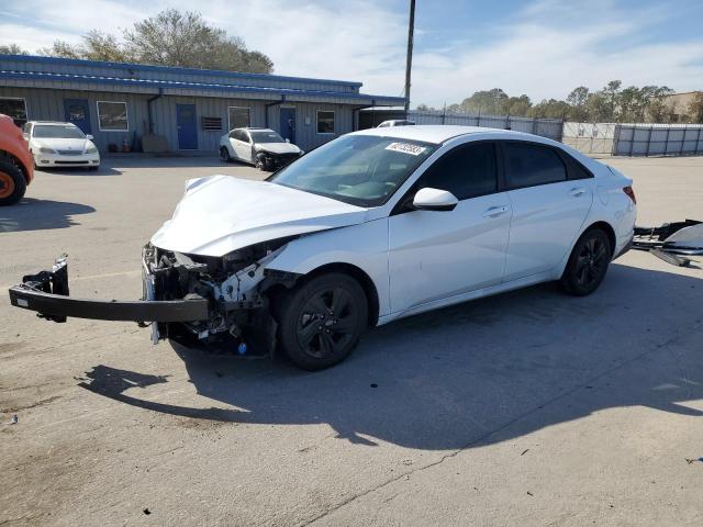 Image 1 of 2021 HYUNDAI ELANTRA SEL 2021 with VIN 5NPLM4AG2MH004029