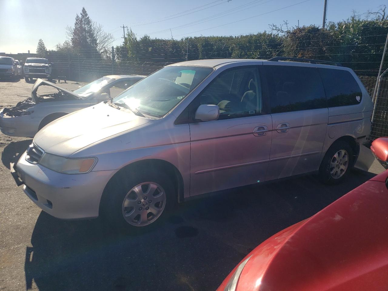 Image 1 of 2004 HONDA ODYSSEY EX 2004 with VIN 5FNRL186X4B118321