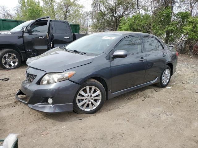 Image 1 of 2009 TOYOTA COROLLA BASE 2009 with VIN 2T1BU40E89C104030